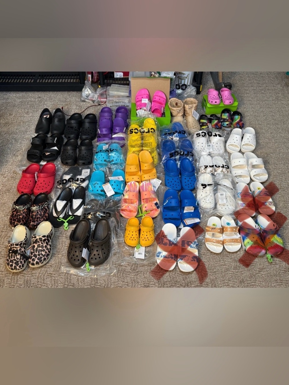 Multiple Crocs selling business